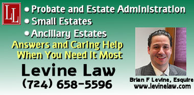 Law Levine, LLC - Estate Attorney in Shamokin PA for Probate Estate Administration including small estates and ancillary estates